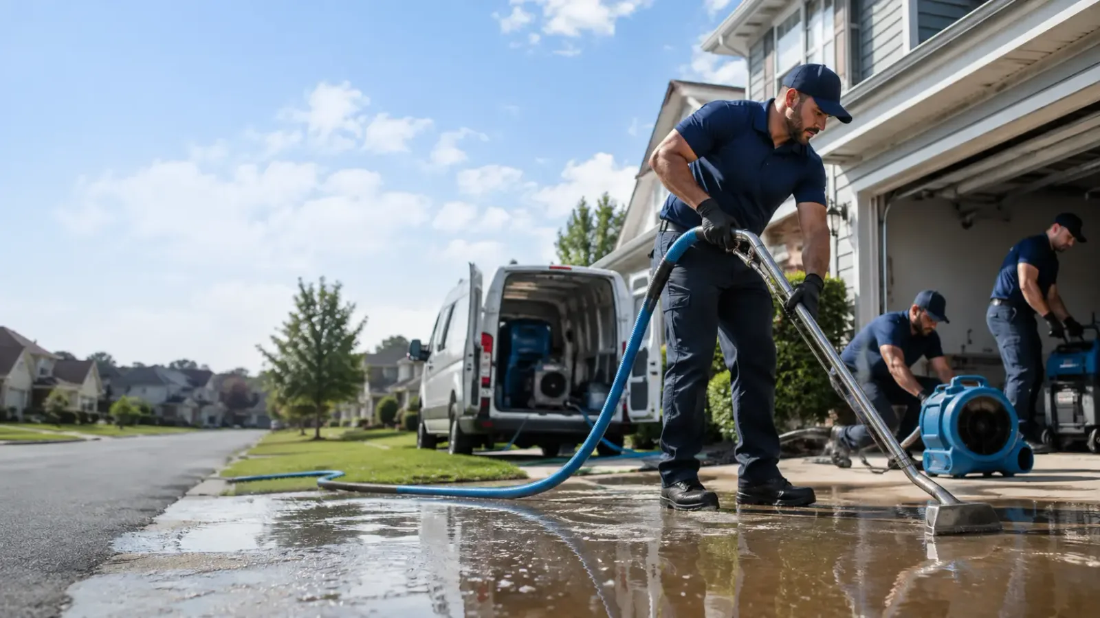 Flood Damage Restoration in Shubert, NE